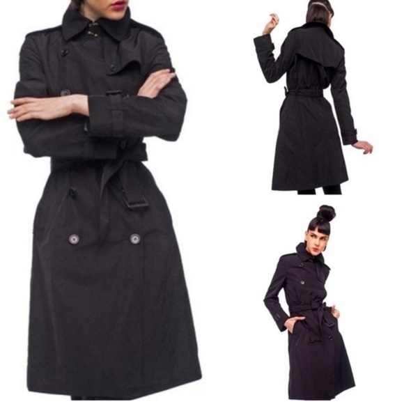 Norma Kamala Lightweight double breasted trench coat - Picture 1 of 4
